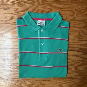 Turquoise Lacoste polo size - 5